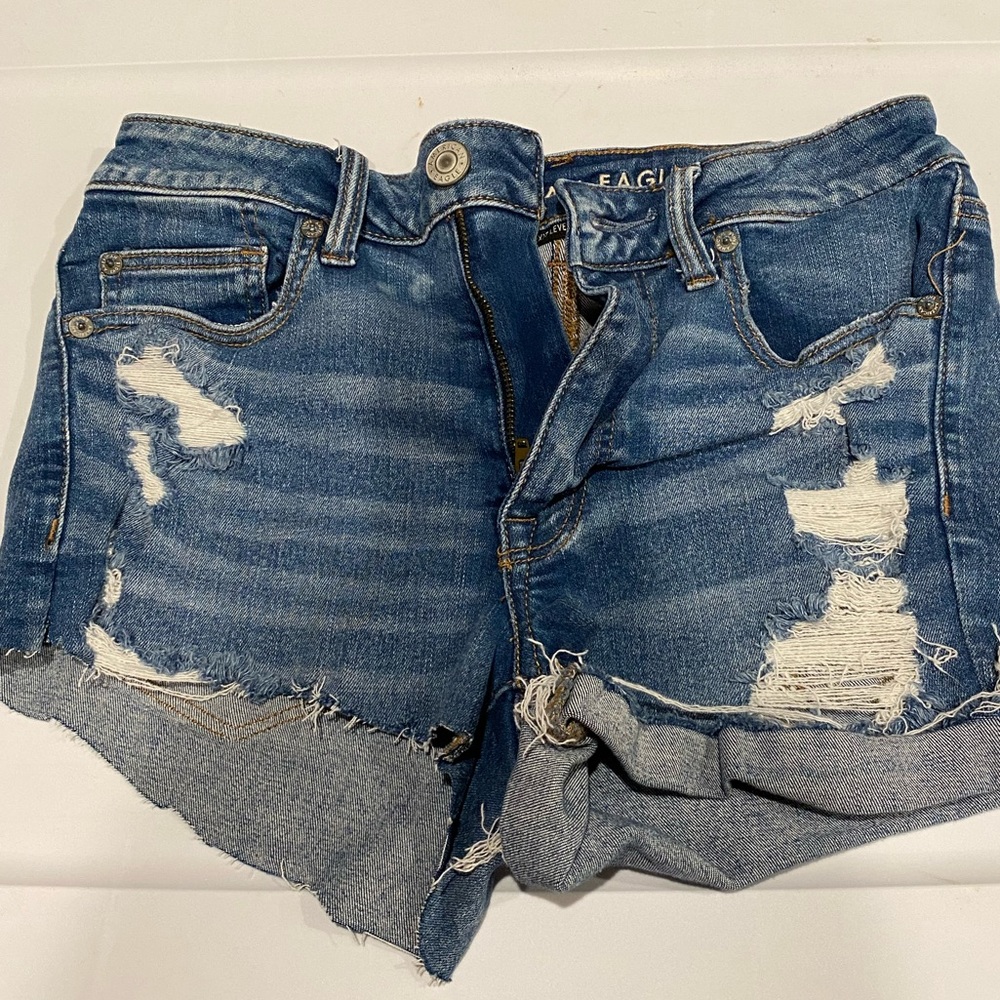 American Eagle Next Level Stretch Jean Shorts